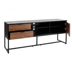 Meuble TV 1 Porte 2 Tiroirs Parigi "Europe" -Meubles De Maison Magasin 864 1 Meuble TV 1 Portes 2 Tiroirs Parigi Pomax Deco Campagne Chic 3