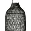 Lanterne Rotin Noir Extra Large -Meubles De Maison Magasin 866 1 Lanterne Rotin Noir Extra Large J Line Jolipa Deco Campagne Chic