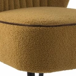 Fauteuil Gina Bouclettes Ambre 13 Fauteuil Gina Bouclettes Ambre -Meubles De Maison Magasin 875 1 Fauteuil Gina Bouclettes Ambre Signature Mobilier Deco Campagne Chic 3
