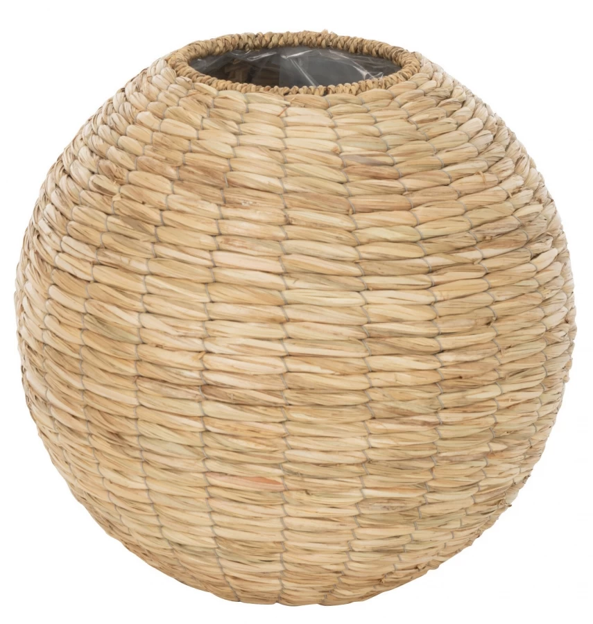 Vase Yumi Boule Rotin Naturel 3 Vase Yumi Boule Rotin Naturel
