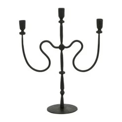 Chandelier 3 Feux Katja Noir