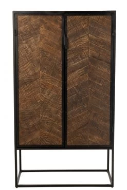 Armoire Bar Indus Métal/Bois Jline By Jolipa 21 Armoire Bar Indus Métal/Bois Jline By Jolipa -Meubles De Maison Magasin 913 11203 10