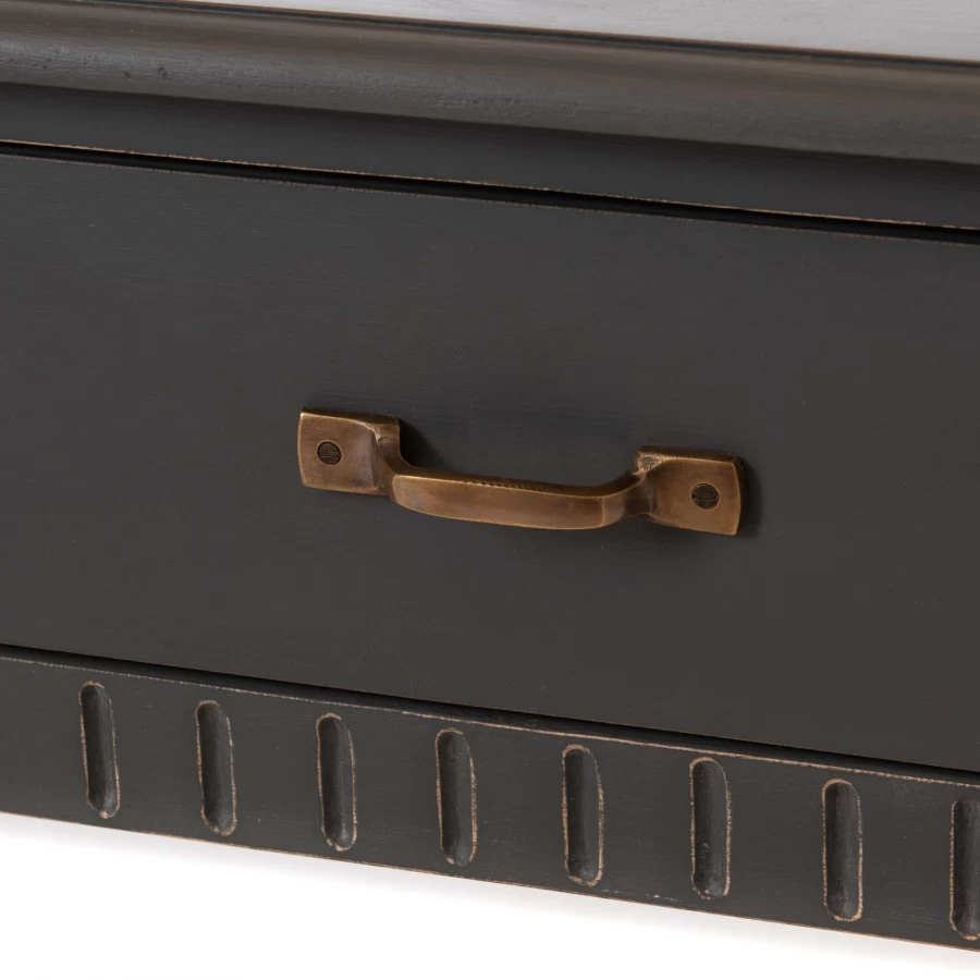 Table Basse Cosy 2 Tiroirs Anthracite 4 Table Basse Cosy 2 Tiroirs Anthracite – Image 2