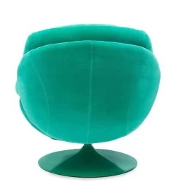Fauteuil Memento Velours Uni Vert Cl NOUVEAU -Meubles De Maison Magasin 917 1 Fauteuil Memento Velours Uni Vert Athezza Hanjel Deco Campagne Chic 4