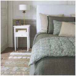 Chevet 1 Tiroir Arnaud Blanc --- Blanc D'Ivoire -Meubles De Maison Magasin 922 1 Chevet 1 Tiroir Arnaud Blanc Blanc d Ivoire Deco Campagne Chic