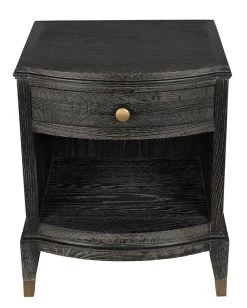 Chevet 1 Tiroir Ines Expresso ------- Blanc D'Ivoire