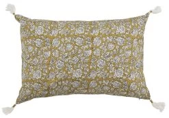 Coussin Eden - Safran 40x60cm Blanc D'Ivoire