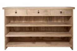 Comptoir Bar Bois Naturel 3 Tiroirs XL 17 Comptoir Bar Bois Naturel 3 Tiroirs XL -Meubles De Maison Magasin 926 1 Comptoir Bar Bois Naturel Jline Jolipa Deco Campagne Chic 5