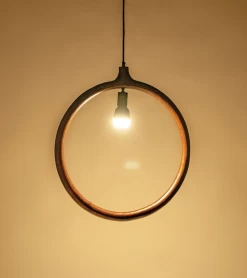 Suspension Covelo Noyer Marron -Meubles De Maison Magasin 927 1 Suspension Covelo Noyer Marron Athezza hanjel Deco Campagne Chic 2