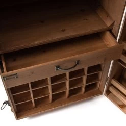 Armoire à Vin George Bois Métal 12 Armoire à Vin George Bois Métal -Meubles De Maison Magasin 928 1 Armoire a Vin Geaorge Bois Metal Amadeus Cades Deco Campagne Chic 5