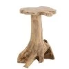 Table D'appoint Amy Teck Naturel GM -Meubles De Maison Magasin 932 1 Table d appoint Amy Teck Naturel Jline Jolipa Style Campagne