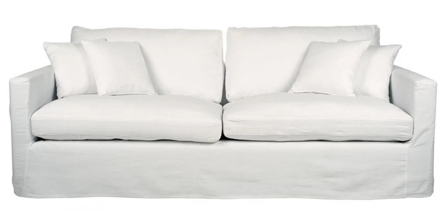 Canapé Angie --- Lin Blanc 230cm Blanc D'Ivoire 3 Canapé Angie --- Lin Blanc 230cm Blanc D'Ivoire