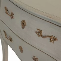 Commode Double 4 Tiroirs Murano Taupe -Meubles De Maison Magasin 955 1 Commode Double 4 Tiroirs Murano Taupe Amadeus Cades Deco Campagne Chic 3