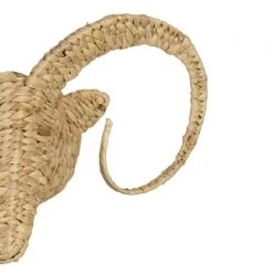 Tête De Capricorne Murale Jacinthe D'eau Tressée H38cm -Meubles De Maison Magasin 958 1 Tete de Capricorne Murale Jacinthe d eau Mars More Deco Campagne Chic 4