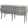 Commode Double 4 Tiroirs Murano Taupe -Meubles De Maison Magasin 965 1 Commode Double 4 Tiroirs Murano Taupe Amadeus Cades Deco Campagne Chic