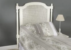 Tête De Lit Cannage Blanc Helena 90cm Amadeus