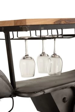 Bar Comptoir Moto Vintage Métal Anthracite 15 Bar Comptoir Moto Vintage Métal Anthracite -Meubles De Maison Magasin 967 1 Bar Comptoir Moto Vintage Metal Anthracite Jline Jolipa Deco Campagne chic 8