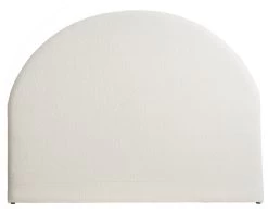 Tête De Lit Olympe Tissu 180cm ---- Blanc D'Ivoire