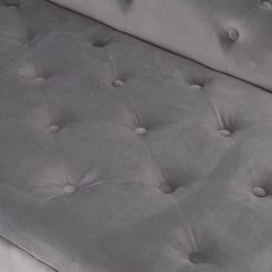 Méridienne Velours Capitonné Gris Amadeus Cades Deco 8 Méridienne Velours Capitonné Gris Amadeus Cades Deco -Meubles De Maison Magasin 977 1 Meridienne Velours Capitonne Gris Amuadeus Cades Deco Style Campagne 3