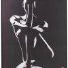 Tableau Cadre Femme Noir Et Blanc XL -Meubles De Maison Magasin 986 1 Tableau cadre Femme Noir et Blanc XXL Jline Jolipa Deco Campagne Chic