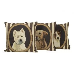 2 Coussins Gobelin Passepartout Retriever 45x45 -Meubles De Maison Magasin 987 1 Coussin Gobelin Passepartout Retriever 45x45 Mars More Deco Campagne Chic