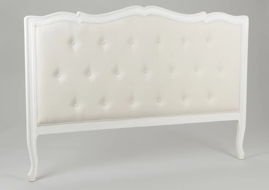Tête De Lit Bois Blanc Tissu Murano 160cm Amadeus 3 Tête De Lit Bois Blanc Tissu Murano 160cm Amadeus