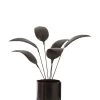 Plante Déco Métal Marron Foncé H103cm 2 Plante Déco Métal Marron Foncé H103cm -Meubles De Maison Magasin 997 1 Plante Deco Metal Marron Fonce sur Pied Jline Jolipa Deco Campagne Chic