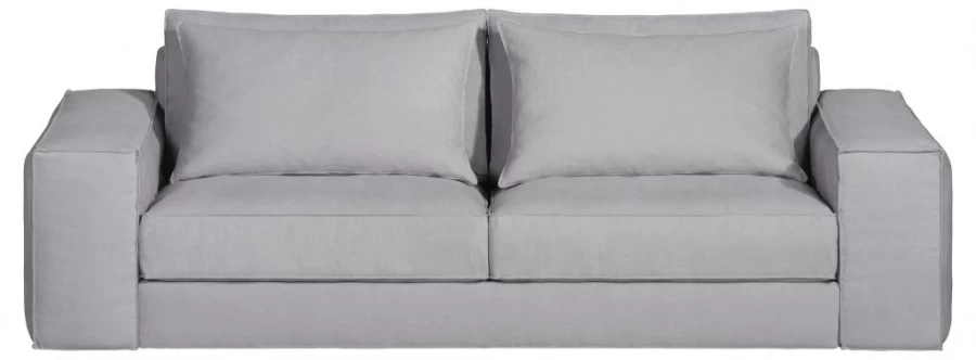 Canapé ""Megève"" 4 Places Gris (France) 3 Canapé ""Megève"" 4 Places Gris (France)